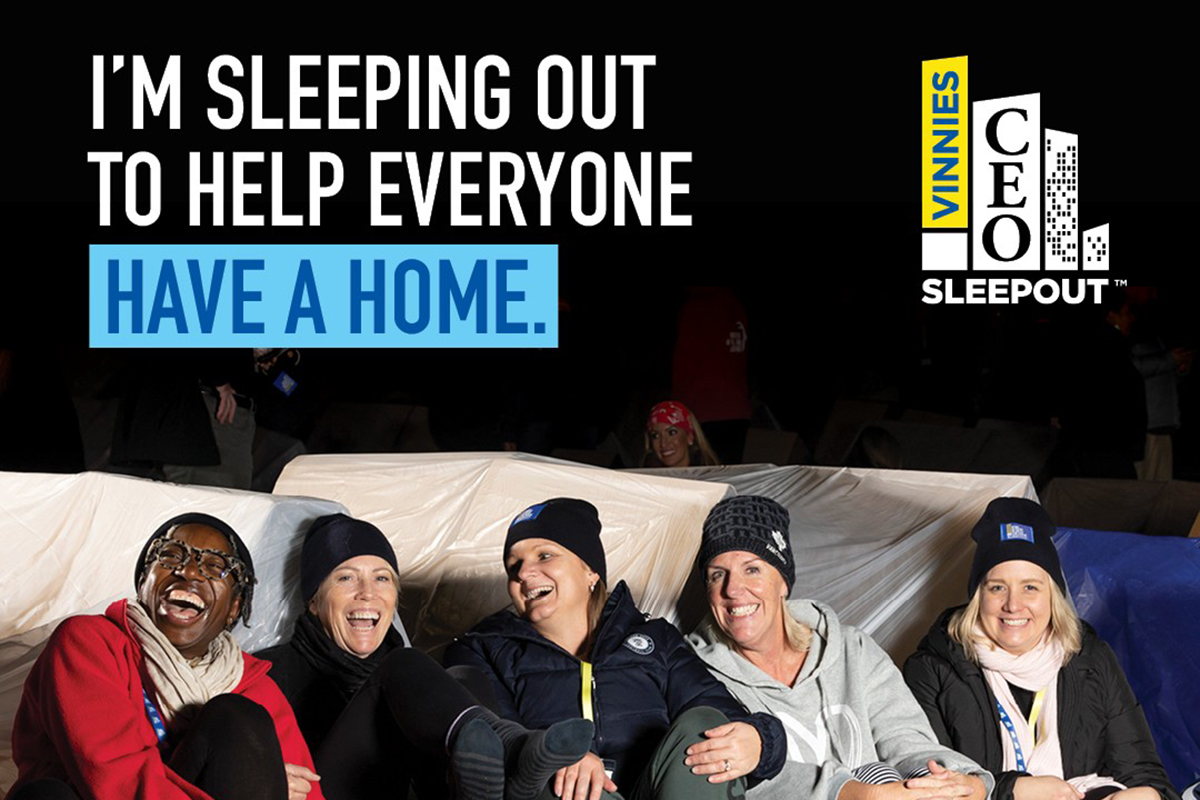 Fundraiser: Vinnies CEO Sleepout image